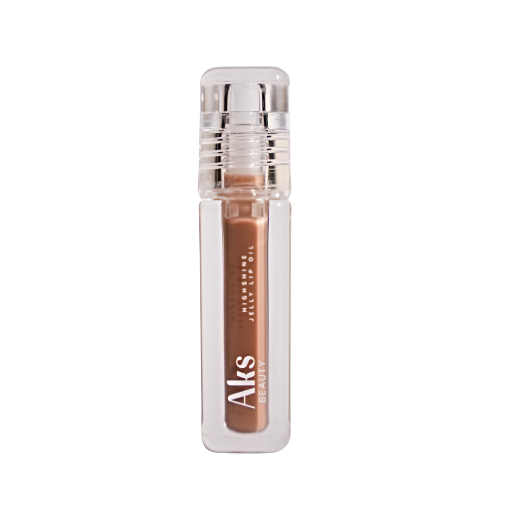 High Shine Jelly Lip Oil - Dirty Chai