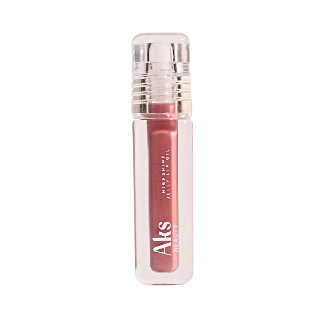 High Shine Jelly Lip Oil - Rose Crush