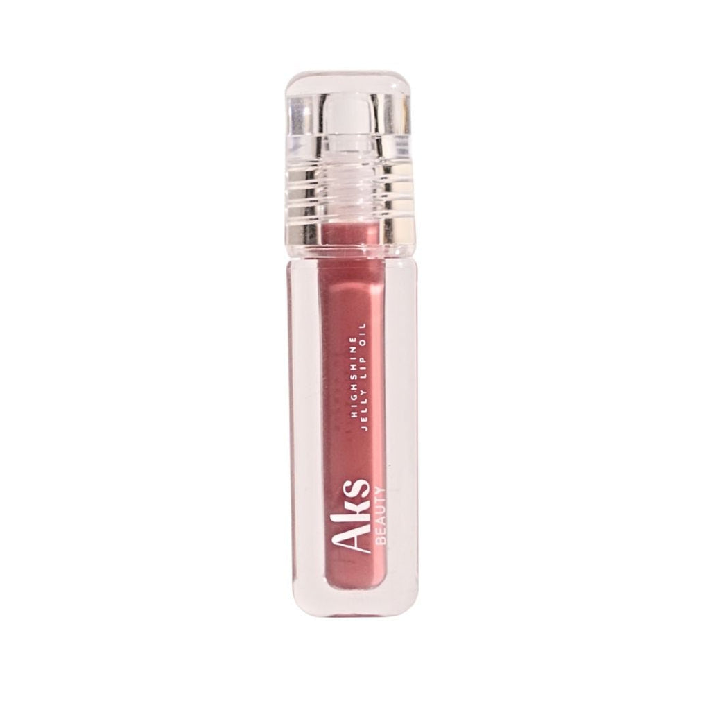 High Shine Jelly Lip Oil - Rose Crush - Aks Beauty